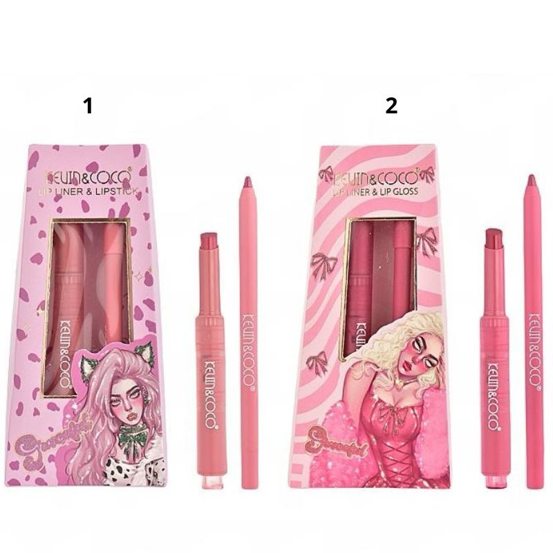 Set lipstick e matita labbra - Kevin&Coco