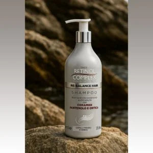 RETINOL COMPLEX - SHAMPOO ANTICADUTA CON CERAMIDI, PANTENOLO E ORTICA - 500ml