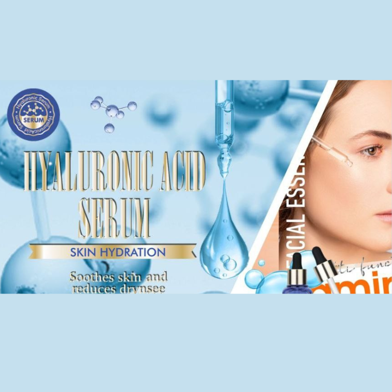 Siero viso all'acido ialuronico
