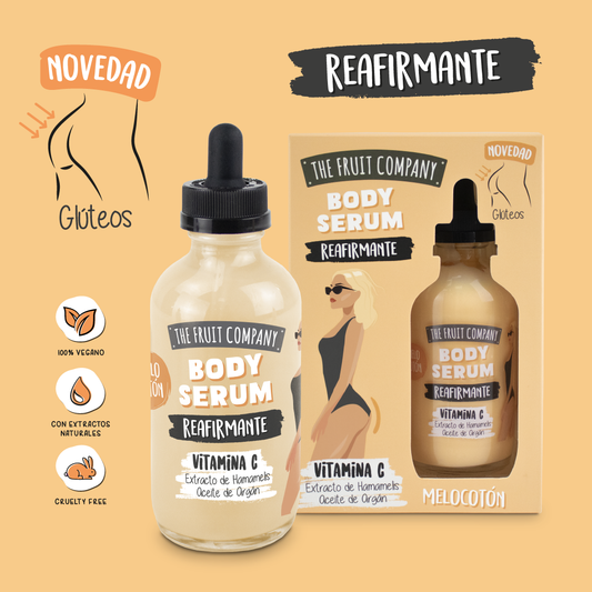 Siero corpo rassodante alla pesca - The fruit company - 120 ml