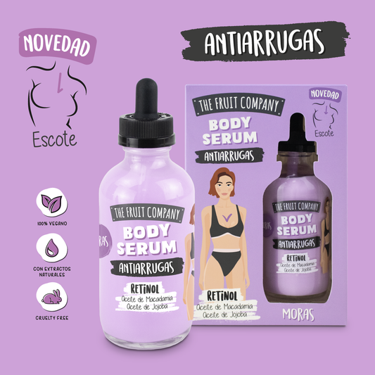 Siero corpo antirughe alla mora - The fruit company - 120 ml