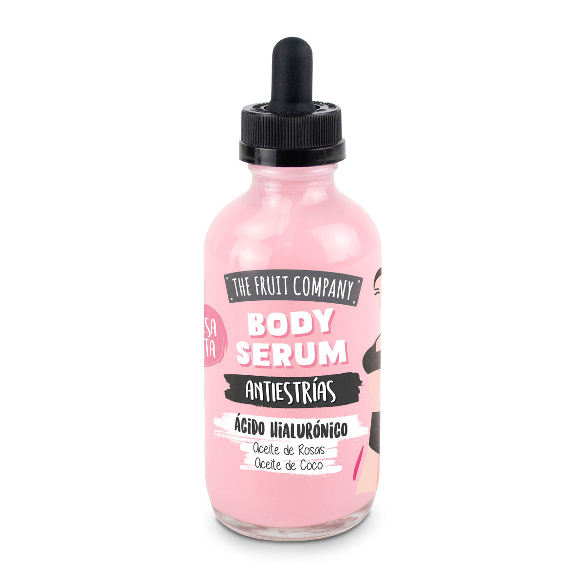 Siero corpo smagliature panna e fragole - The fruit company - 120 ml